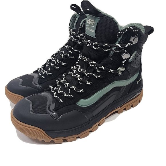 VANS UltraRange EXO Hi Gore-Tex MTE-3 Black Duck Green Men's Sz 7.5 New No Box - Picture 1 of 15